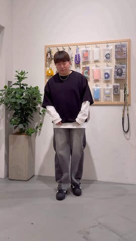 BAYFLOWのパンツを使ったあおいさんのファッション動画