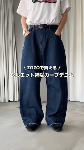 Adoon plainのデニムパンツを使ったhikaruさんのファッション動画