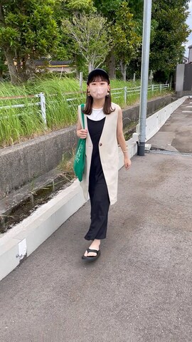 GRLのブレスレットを使ったchicchimoさんのファッション動画