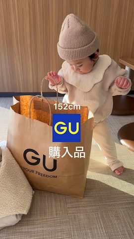 GUのニット/セーターを使ったchicchimoさんのファッション動画