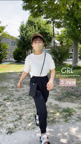 GRLのニット/セーターを使ったchicchimoさんのファッション動画