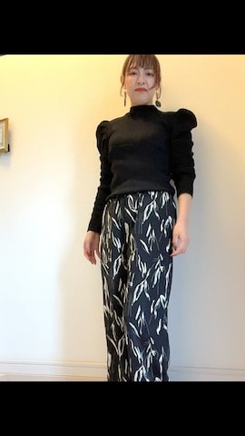 「パワショルニット」｜⭐️KAoRI⭐️さん（レディース・160cm）の冬コーディネート