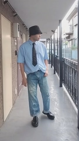 「おしゃれさんと繋がりたい」｜俊さん（メンズ・178cm・40代）の秋コーディネート