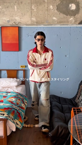 「トラックジャケット」｜Takuya  Kobayashiさん（メンズ・176cm・20代）の春コーディネート