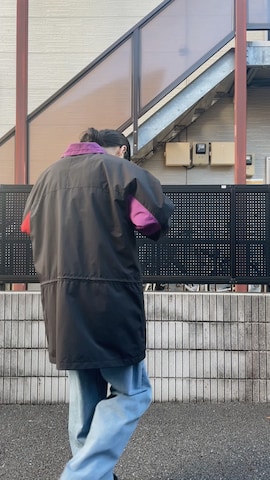 「アイテム（マウンテンパーカー）」を使った、Takuya  Kobayashiさん（メンズ・176cm）の冬コーディネート