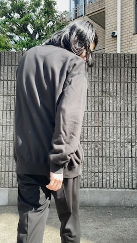 スウェットを使ったTakuya  Kobayashiさんのファッション動画