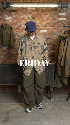 サロペット/オーバーオールを使ったLeeさんのファッション動画