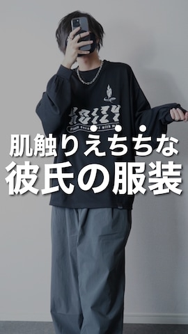 「アイテム（キーケース/キーアクセサリー）」を使った、TJさん（メンズ・177cm）の秋コーディネート