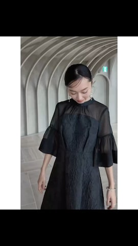 RUIRUE BOUTIQUEのドレスを使ったRUIRUEBOUTIQUEさんのファッション動画