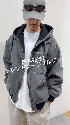 「アイテム（ブルゾン）」を使った、TAMBATA NAOTOさん（メンズ・171cm）の秋コーディネート