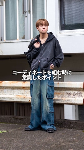 「KUUUPY（クーピー）の24SS Chain Bracelet - チェーンブレスレット（ブレスレット）」を使った、ともきさん（メンズ・168cm）の秋コーディネート