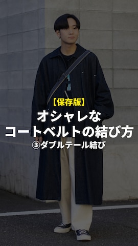 CASPER JOHNのダウンジャケット/コートを使ったともきさんのファッション動画