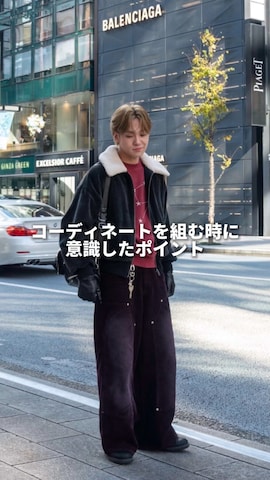 Timberlandのドレスシューズを使ったともきさんのファッション動画