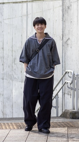 「アイテム（アイブロウ）」を使った、ともきさん（メンズ・168cm）の春コーディネート