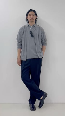 TYMERのアイテムを使ったNISHINOさんのファッション動画