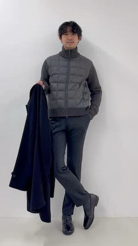 Stutostein Nolley'sのアイテムを使ったNISHINOさんのファッション動画