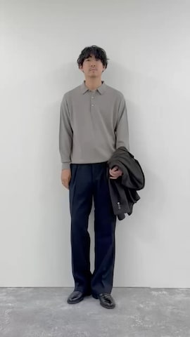 「アイテム（テーラードジャケット）」を使った、NISHINOさん（メンズ・178cm）の秋コーディネート