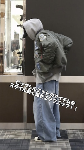 「アイテム（ダウンベスト）」を使った、DAIGOさん（メンズ・166cm）の冬コーディネート