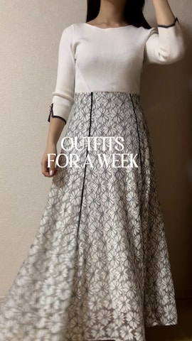 Mystradaのアイテムを使ったちひろさんのファッション動画