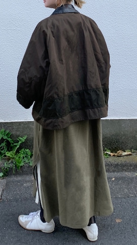 「Barbour（バブアー）のアイテム（その他アウター）」を使った、Creamさん（レディース・158cm）の冬コーディネート