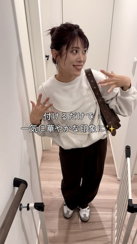 「アイテム（その他アウター）」を使った、MIRAIさん（レディース・162cm・30代）の秋コーディネート