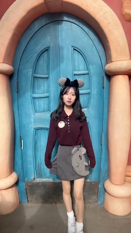 「H&M（エイチ・アンド・エム）のアイテム（ニット/セーター）」を使った、miuさん（レディース・152cm）の秋コーディネート