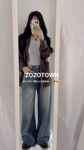 「アイテム（キーホルダー）」を使った、ramuさん（レディース・166cm）の秋コーディネート