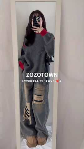 「アイテム（チーク）」を使った、ramuさん（レディース・166cm）の秋コーディネート