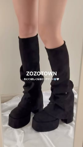 「EMODA（エモダ）のアイテム（ブーツ）」を使った、ramuさん（レディース・166cm）の秋コーディネート