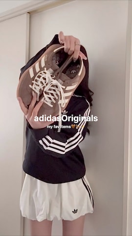 レッグウォーマーを使ったramuさんのファッション動画