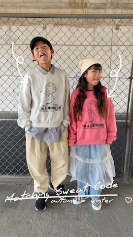 「アイテム（スリッポン）」を使った、𝚛𝚢𝚞☺︎𝚗𝚊𝚗𝚘さん（キッズ・153cm）の秋コーディネート