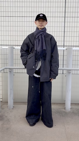 モッズコートを使った漸さんのファッション動画