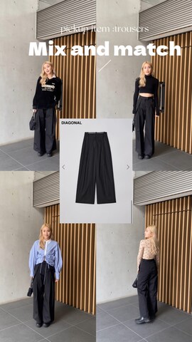 DIAGONALのアイテムを使ったna2kihi6seさんのファッション動画