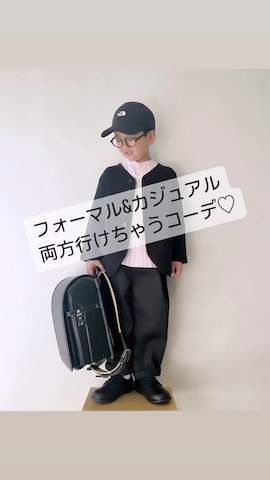 「アイテム（ドレスシューズ）」を使った、yo_yoさん（キッズ・120cm）の春コーディネート