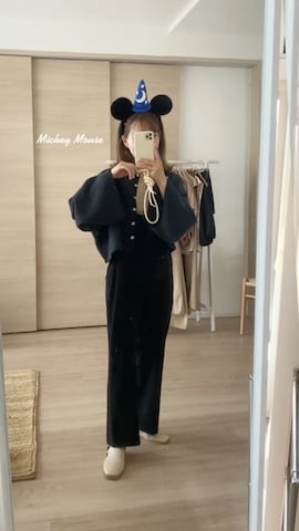 サロペット/オーバーオールを使った高芦あかりさんのファッション動画