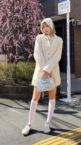 ZLY0924🍒さん（骨格ウェーブ・レディース・165cm）の春コーディネート