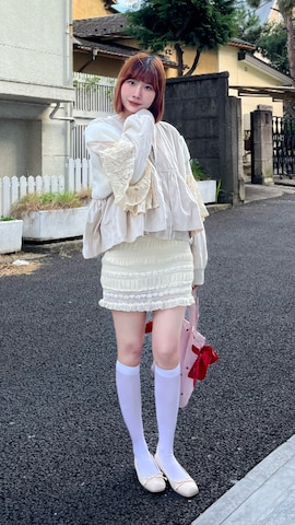 「アイテム（バレエシューズ）」を使った、ZLY0924🍒さん（レディース・165cm）の冬コーディネート