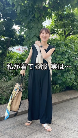 つなぎ/オールインワンを使ったyamaguchiさんのファッション動画
