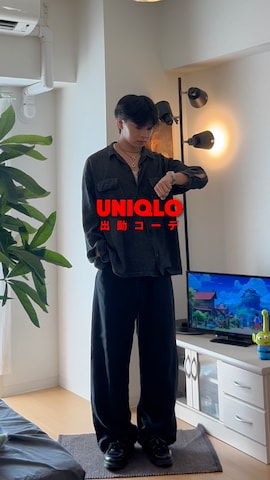 「アイテム（ローファー）」を使った、まさき選手さん（メンズ・173cm）の秋コーディネート