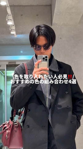 Berwick1707のドレスシューズを使ったKAMMAさんのファッション動画