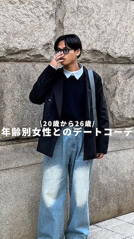 LURAKUのシャツ/ブラウスを使ったKAMMAさんのファッション動画