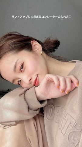 「アイテム（コンシーラー）」を使った、yuri.さん（レディース・150cm）の春コーディネート
