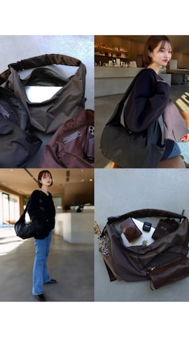 KOBE LETTUCEのバッグを使ったyuri.さんのファッション動画