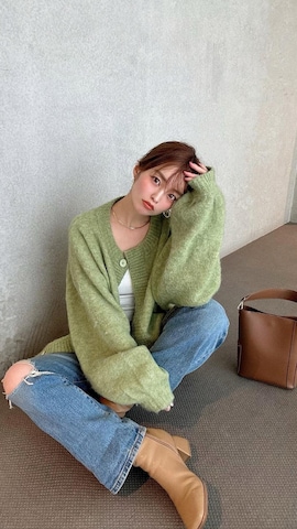 「アイテム（ハイライト/シェーディング）」を使った、yuri.さん（レディース・150cm）の冬コーディネート