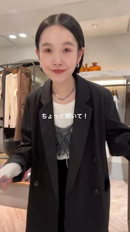 「アイテム（テーラードジャケット）」を使った、otaniさん（レディース・160cm）の秋コーディネート