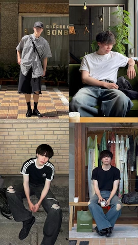 「アイテム（香水・フレグランスキット/ギフトセット）」を使った、Kanjiさん（メンズ・179cm）の夏コーディネート
