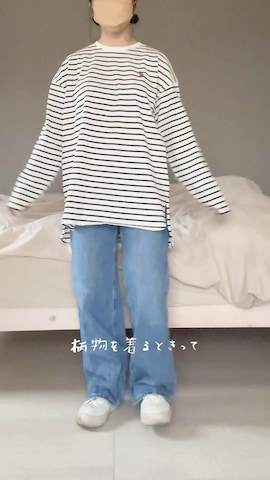 おさるさんのファッション動画