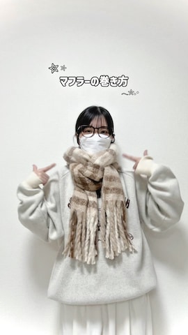 おさるさんのファッション動画