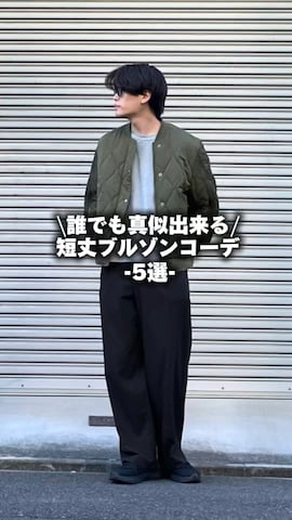 「アイテム（ミリタリージャケット）」を使った、こぺさん（メンズ・171cm・20代）の冬コーディネート
