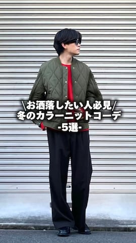 「アイテム（ミリタリージャケット）」を使った、こぺさん（メンズ・171cm・20代）の冬コーディネート